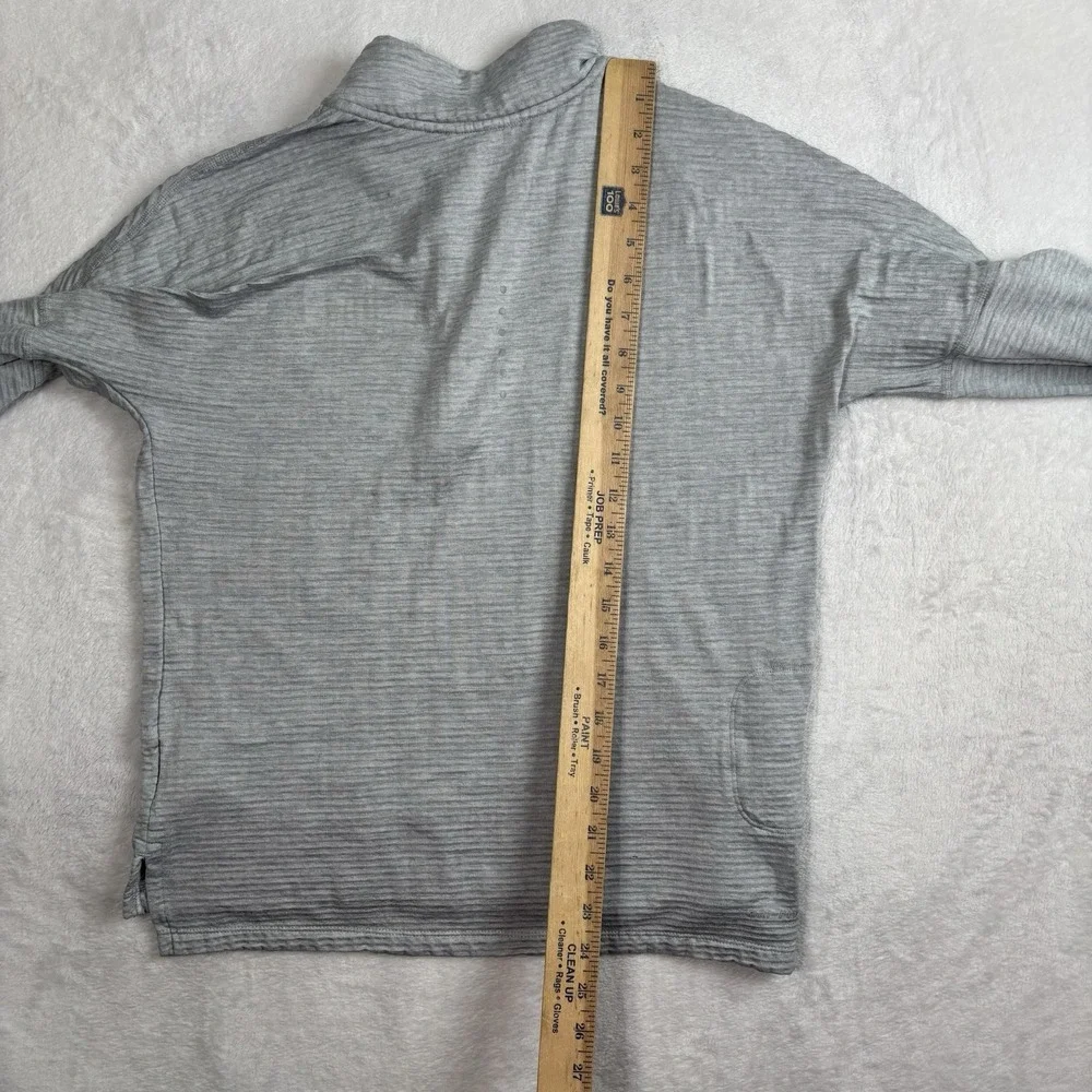 Nike‎ Therma Sphere Running Dri-Fit Grey 1/4 Zip Sweatshirt Women's Small
